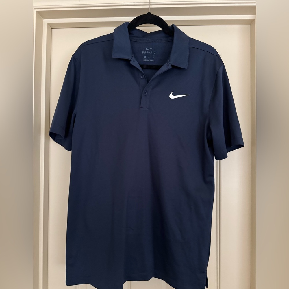 Nike Men's Dark Blue Polo Shirt